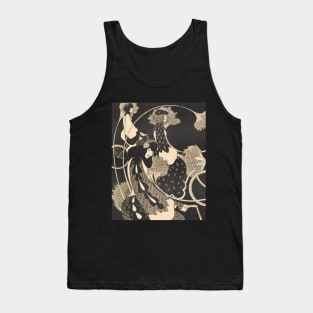 Art Nouveau Bicycles Tank Top